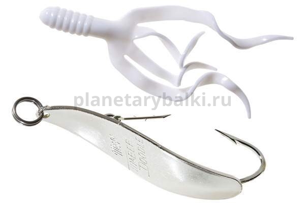 Блесна колеблющаяся Mepps TIMBER DOODLE №1, 12гр., цвет SILVER (блистер)
