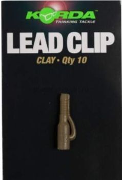 Безопасная клипса Korda Safe Zone Lead Clip Clay