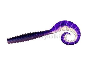 Твистер FLAGMAN TT-Grub 2,5'' 6,2см, #0531 Violet Pearl White, 6шт.
