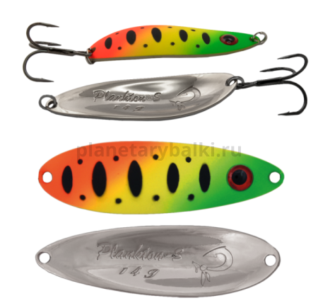 Блесна колеблющаяся LureMax Plankton-S, 68мм, 14гр., цвет 109