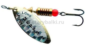 Блесна вращающаяся MEPPS Aglia Longue Rainbo №2, 7гр., цвет OR