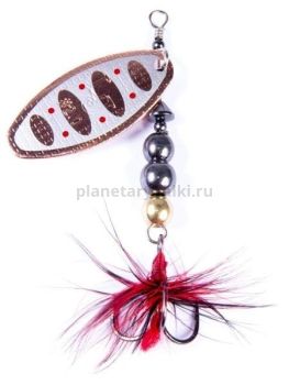 Блесна вращающаяся Lucky John SHELT BLADE №2, 9гр., цвет 007