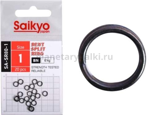 Заводное кольцо Saikyo Split Ring SR80 №4, 16шт.