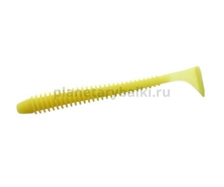 Виброхвост FLAGMAN Mystic Fish 4" 10см, #127 Lime Chartreuse, 4шт.