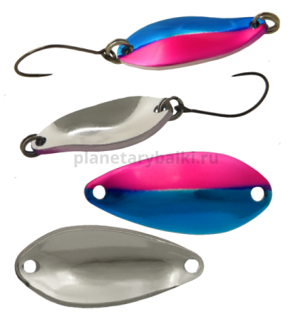 Блесна колеблющаяся LureMax Dotty 25мм, 2,4гр., цвет 18