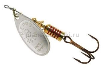 Блесна вращающаяся MEPPS Aglia №3, 6,5гр., цвет AG