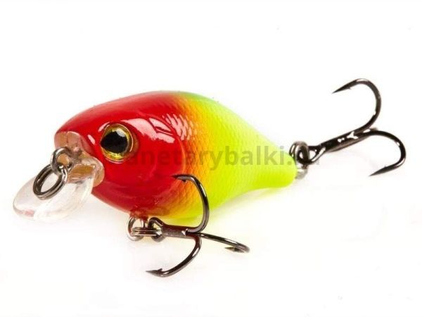 Воблер плавающий Lucky John Original CHUBBY F 40мм, 3,5гр., 0,6м, цвет 020