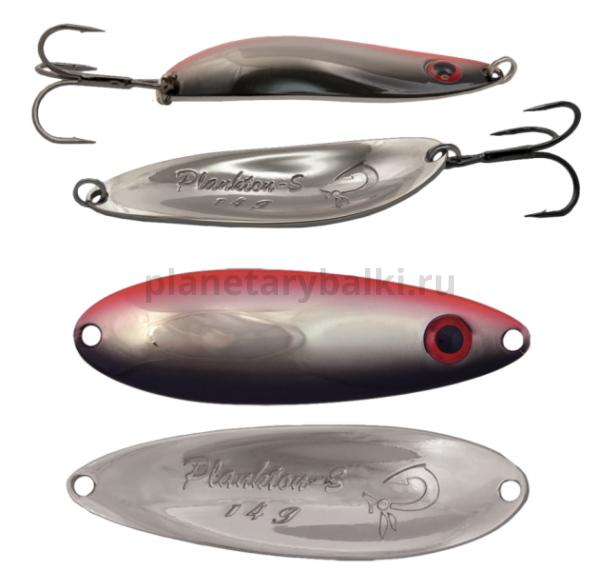 Блесна колеблющаяся LureMax Plankton-S, 68мм, 14гр., цвет 55