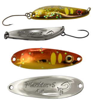 Блесна колеблющаяся LureMax Plankton-S, 40мм, 5гр., цвет 128