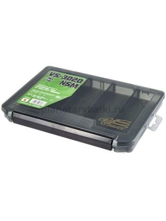 Коробка рыболовная Meiho Versus 3020NSM-B Black 25,5x19x2,8см