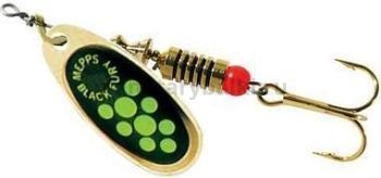 Блесна вращающаяся Mepps BLACK FURY 4, 8гр., цвет Gold/Chartreuse