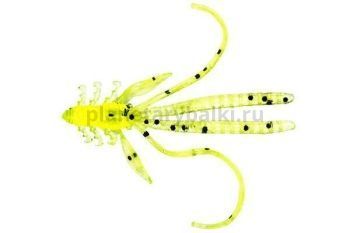 Приманка силиконовая LureMax KRAKEN 2,5'' 6см, Lime pepper 002, 10шт.