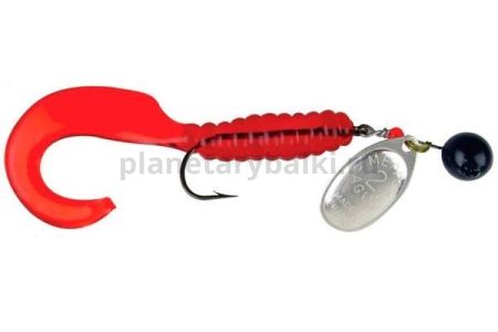 Блесна вращающаяся Mepps AGLIA SPINFLEX 2 7гр., цвет Black/SILVER/Red