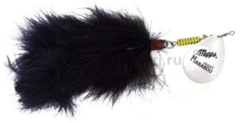 Блесна вращающаяся MEPPS Giant Marabou №0, 40гр., цвет AG блистер