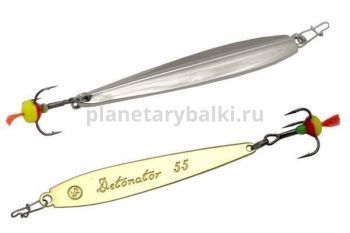 Блесна вертикальная ECOPRO Detonator 55мм, 4гр., цвет SG