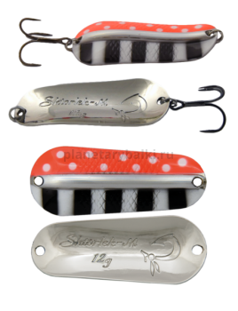 Блесна колеблющаяся LureMax Shtorlek-M, 58мм, 18гр., цвет 129