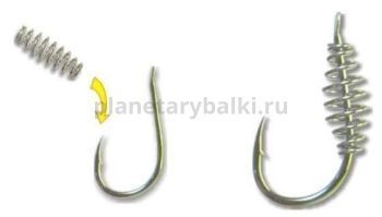 Пружинка на крючок Stonfo Hook Springs для хлебных насадок 7мм, 10шт.