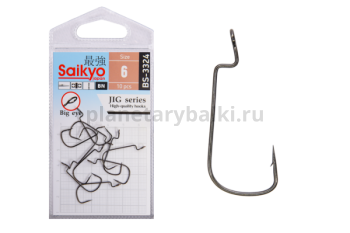Крючки Saikyo BS-3324 BN № 6, 10шт.
