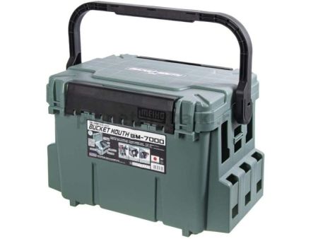 Ящик рыболовный Meiho BUCKET MOUTH BM-7000 Green 475x335x320
