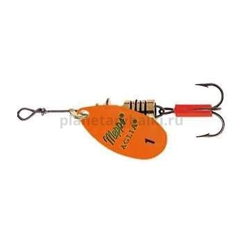Блесна вращающаяся Mepps AGLIA FLUO 1, 3,5гр., цвет Orange