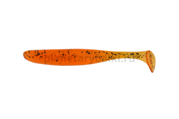 Виброхвост LureMax SLIM SHAD 4'' 10см, Caramel Oil 05-004, 5шт.