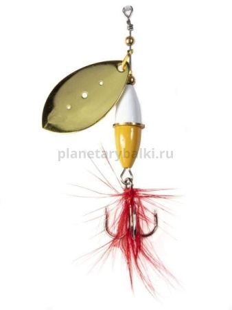 Блесна вращающаяся Lucky John MADSPIN №03 15гр., цвет G