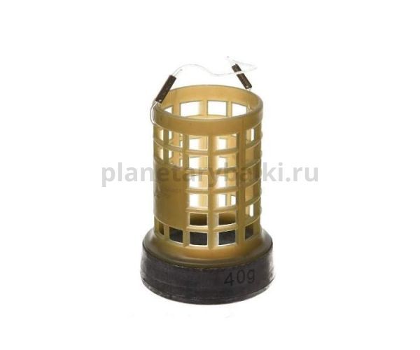 Кормушка фидерная FLAGMAN пластик 30х50мм L 40гр. Заказ кратно 10шт.