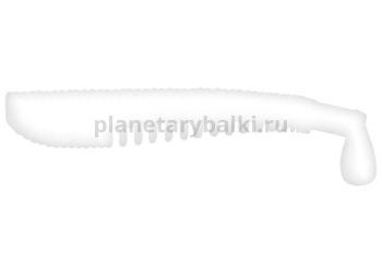 Виброхвост LureMax YOBBO 5'' 13,5см, Glow White 020, 5шт.