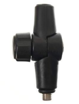 CARP PRO Переходник угловой с замком Angle Lock black mini