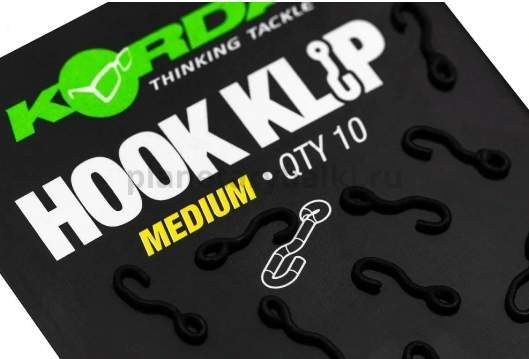 Клипса для крючка KORDA Hook Klip 10шт., размер M