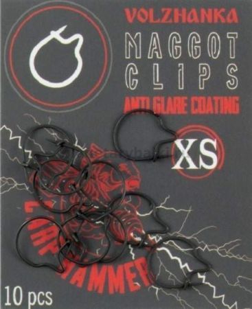 Клипса для опарыша Volzhanka Carp Hammer Maggot Clips XS 10шт.