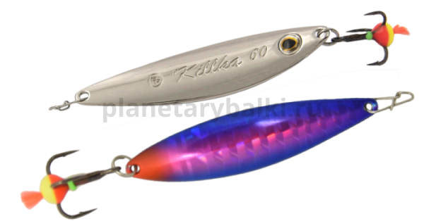 Блесна вертикальная ECOPRO Killka 60мм, 12,5гр., цвет PPH