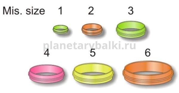 Кольцо силиконовое на комель удилища STONFO N-3 10шт.