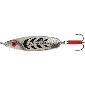 Блесна колеблющаяся Mepps SYCLOPS №2, 17гр., цвет SILVER/Black