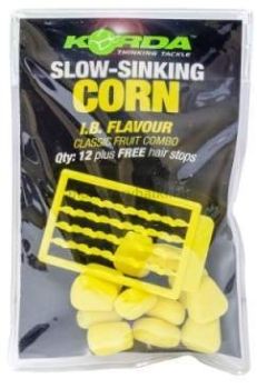 Имитационная приманка Korda Maize Slow Sinking Yellow 10шт.