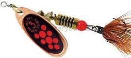 Блесна вращающаяся Mepps BLACK FURY MOUCHE №0, 2гр., цвет Сopper/Orange