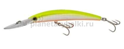 Воблер Yo-Zuri Crystal Minnow DD 110F 110мм, 16гр., 2-3м, цвет HCL