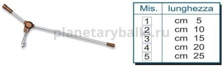 Противозакручиватель фидерный Stonfo Metallo 20см, 2шт.
