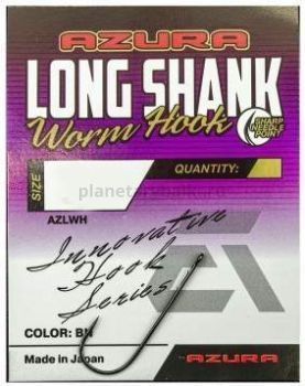 Крючки Azura Long Shank Hook №5/0, 4шт.