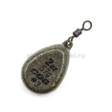 Грузило KORDA COG Flat Lead 2,0oz, 56гр.