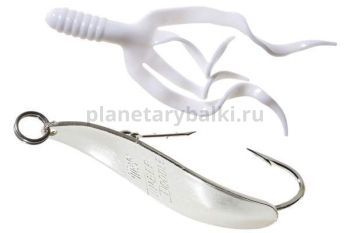 Блесна колеблющаяся Mepps TIMBER DOODLE №1, 12гр., цвет SILVER (блистер)