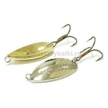 Блесна колеблющаяся Mister Cro ЛОЖКА 47мм, 16гр., цвет S/G