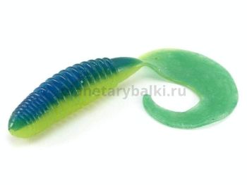 Твистеры Lucky John Pro Series CRUSHER GRUB 3,9in 9.9см, цвет T50, 5шт.