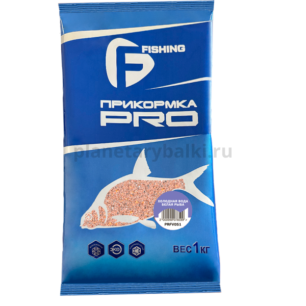 Прикормка для рыбы FLAGMAN PRO Холодная вода Белая Рыба 1кг