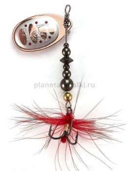Блесна вращающаяся Lucky John BONNIE BLADE №2, 4.3гр., цвет 007 в блистере
