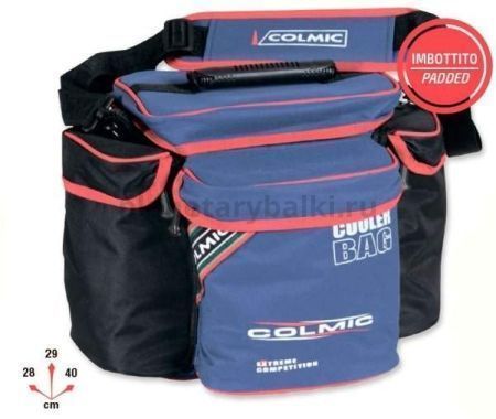 Термосумка рыболовная COLMIC FRIGO RIO (Red Series) 29х40х28см