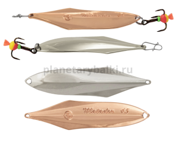 Блесна вертикальная ECOPRO Matador 45мм, 4гр., S/C