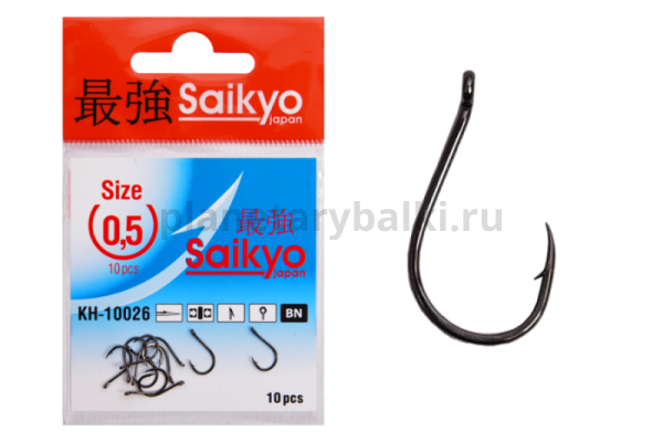 Крючки Saikyo Chinu Ring BN KH-10026 №0.5, 10шт.