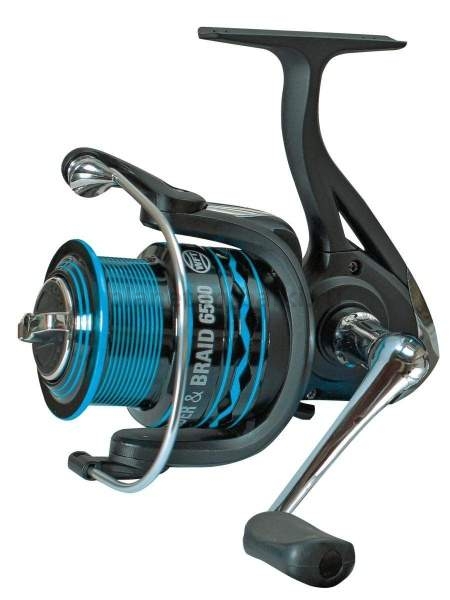 Катушка безынерционная WFT Fast FEEDER&BRAID 10 6500FD 5.2:1, 9+1ш/п.