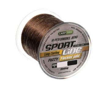 Леска CARP PRO Sport Line Flecked Gold 1000м 0,286мм
